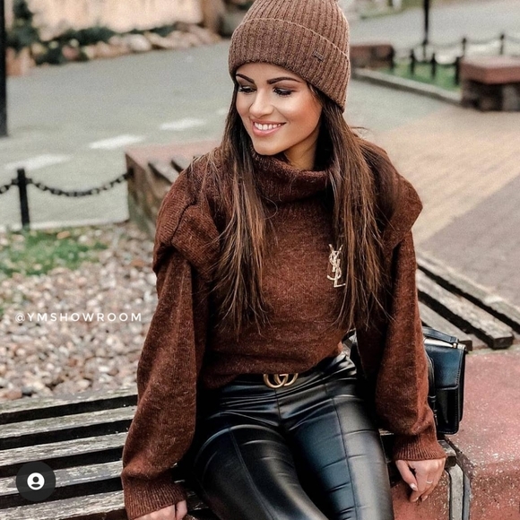 🔥Last 1🔥 MANGO Shoulder detail sweater - Picture 4 of 8